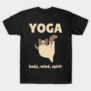 yoga body mind spirt T-Shirt